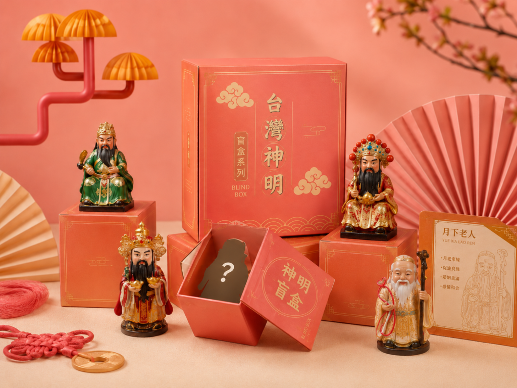 斐品整合行銷公關顧問有限公司｜從神壇走到收藏，傳統文化透過盲盒經濟與品牌聯名走進年輕市場的趨勢拆解